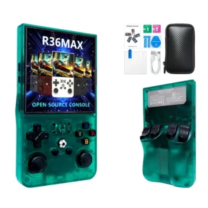 2025 Latest R36MAX Retro Handheld Game Console 4.0 Inch IPS Screen Retro Gaming Console Linux System Portable Pocket Mini Arcade