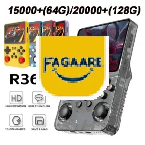 R36S Retro Handheld Game Console Linux System 3.5 Inch IPS Screen Portable Pocket Video Player 64GB 128GB Games Kid Boy Gifts - Fagaare 1.1