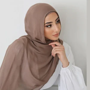 Muslim Modal Hijab Rayon Cotton Shawls For Women Plain Scarf Big Size Headscarf Islamic Turban Headband 190*85cm - Fagaare1.1
